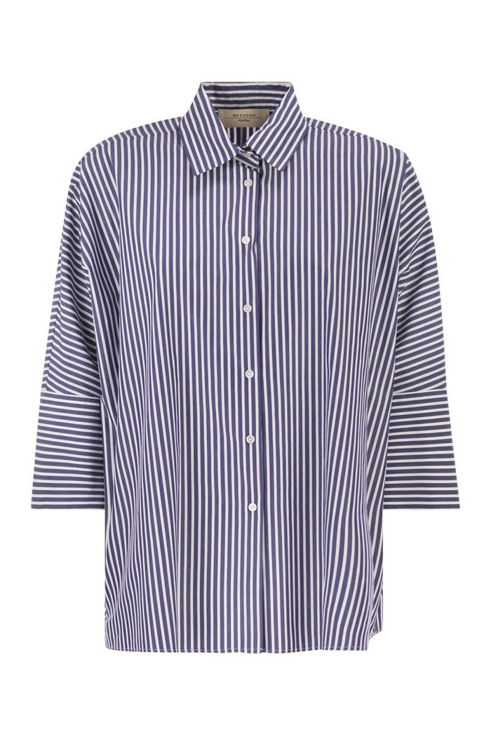 Weekend Max Mara Wkdhudson - Oversized Cotton Poplin Shirt