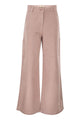Weekend Max Mara Wkdskipper - Wide-Leg Trousers In Cotton Canvas
