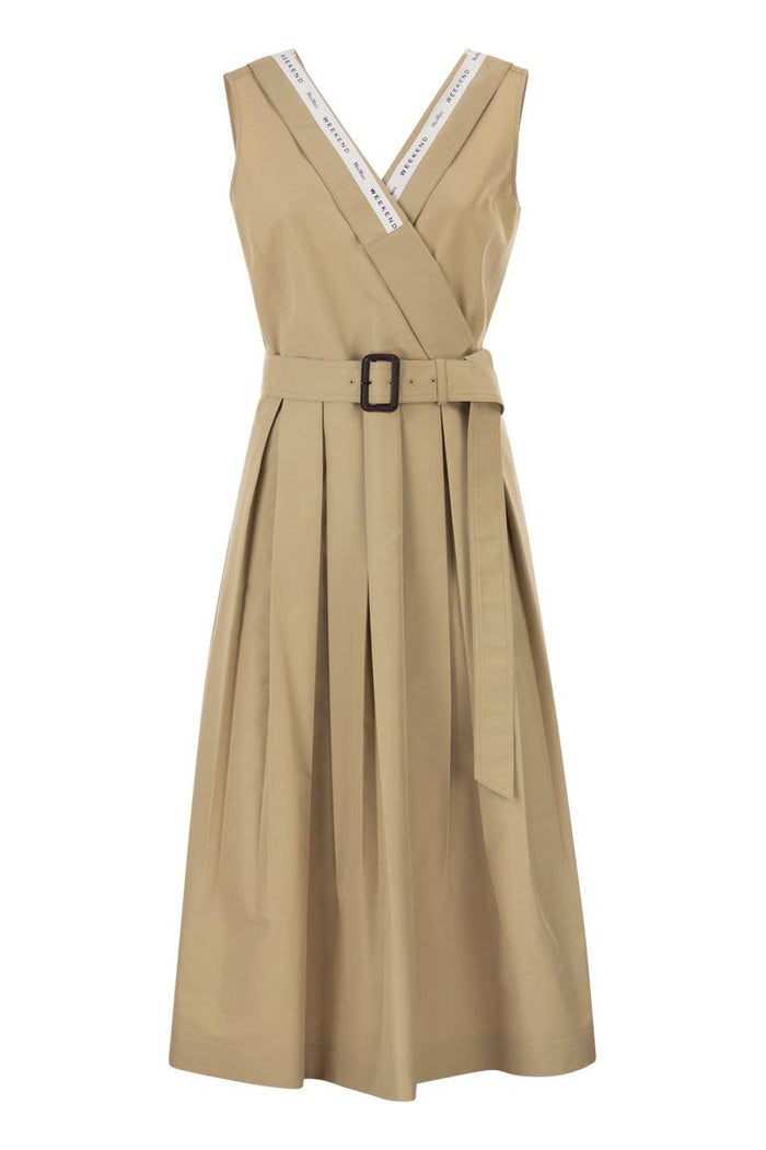 Weekend Max Mara Wkdcono Dress Beige