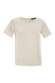 Weekend Max Mara Wkdzona - Satin And Jersey T-Shirt