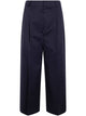 Max Mara Studio "Tequila" Cotton Wide Leg Trousers