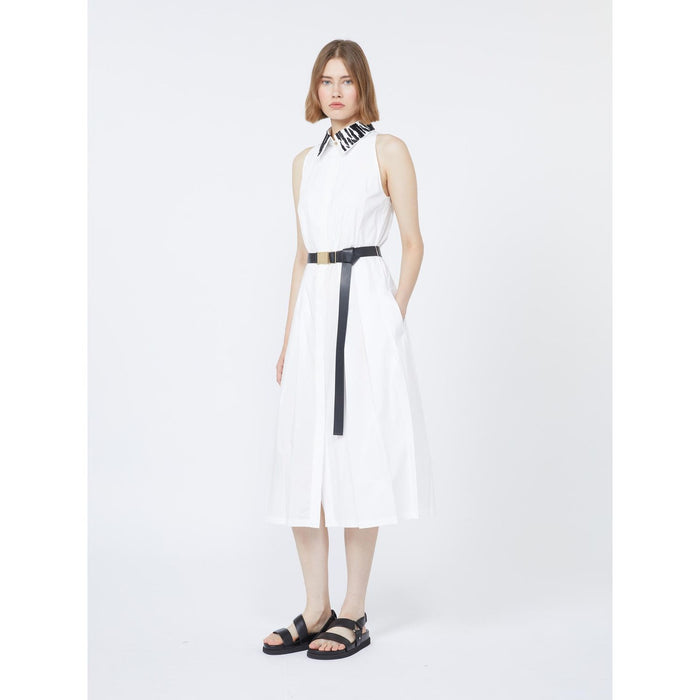Max Mara Studio Mstubicato Dress White