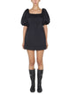 Patou Mini Dress With Balloon Sleeves