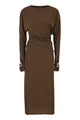 Max Mara Mstsalvo - Draped Viscose Jersey Midi Dress