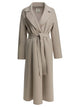 Max Mara S Beige Alpaca Wool Jacket
