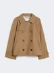Max Mara The Cube Mtctesoro Raincoat Brown