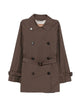 Max Mara Chocolate Cotton Polyester Mtccalle