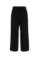 Max Mara S Black Stretch Wool Festa Pant