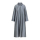 S Max Mara Blue Anna Polyester Midi Dress