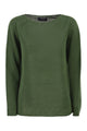 S Max Mara Linen Jumper With Wide Neck