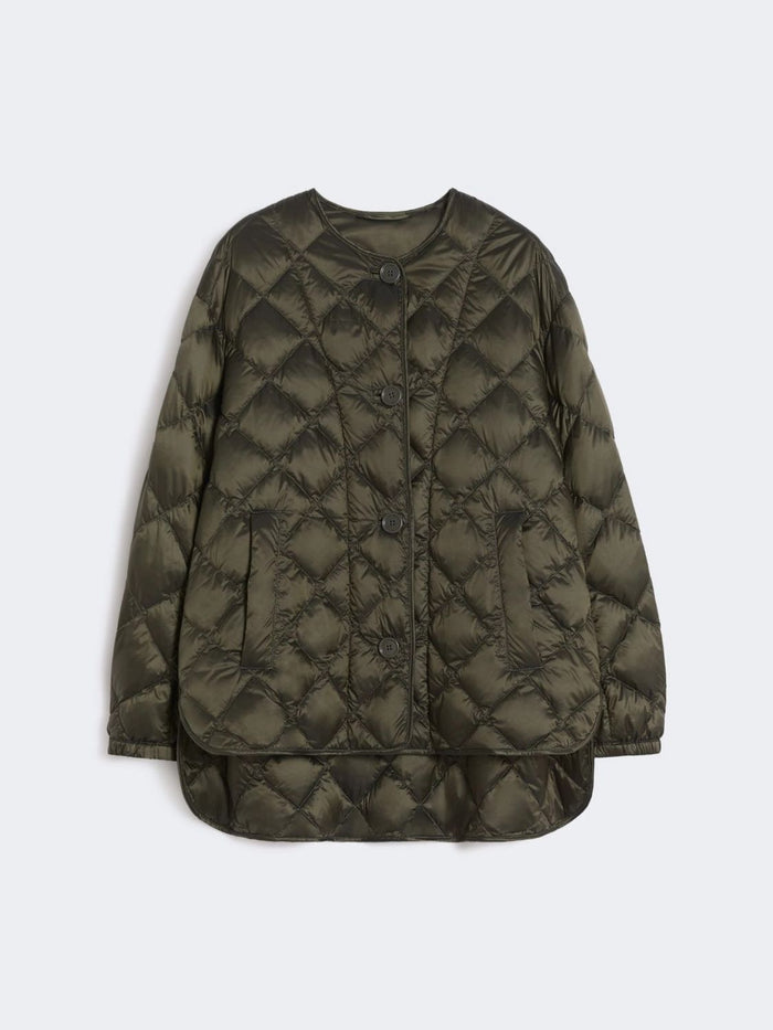 Max Mara The Cube Mtcsoftd Quilted Jacket Dark Green