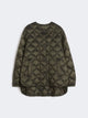 Max Mara The Cube Mtcsoftd Quilted Jacket Dark Green