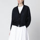Roberto Collina Navy Wool Cardigan
