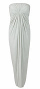 Alberta Ferreti Grey Viscose Elastane Dress
