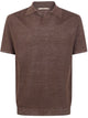 Nuur Short Sleeved Polo Neck Piquet Stitch T-Shirt