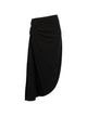 Twin-Set Twinset Gathered Slit Midi Skirt