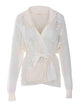 Twin-Set White Knitted Cardigan