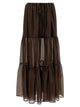 Twin Set Flounces Skirt