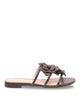 Twin-Set Camel Polyurethane Sandals