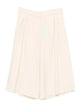 Twin-Set Orange Viscose Elastan Shorts