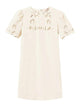 Twin-Set White Linen Viscose Dress