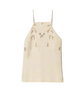 Twin-Set Cream Embroidered Top