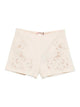 Twin-Set White Linen Viscose Shorts