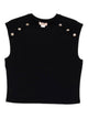 Twin-Set Black Cotton Top