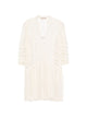 Twin-Set Mother Of Pearl Silk Dress