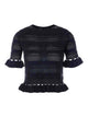 Twin-Set Black Embroidered T-Shirt