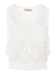 Twin-Set White Knitted Top