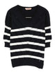 Twin-Set Blue Cotton Cashmere Sweater