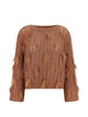 Twin-Set Twinset Perforated Cotton Sweater