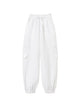 Twin-Set Optical White Cotton Trousers