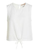 Twin-Set Top With Drawstring And `T` Embroidery