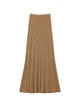 Twin-Set Golden Green Lurex Cotton Skirt