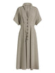 Alberta Ferreti Tweed Grey Viscose Polyester Dress