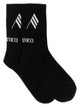 The Attico Logo Intarsia Socks