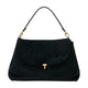 Toteme T-Lock Satchel Shoulder Bag - - Leather - Black
