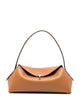 Toteme "T-Lock" Grained Leather Shoulder Bag