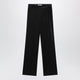 The Attico Black Virgin Wool Tuxedo Trousers
