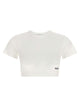 The Attico Bustier Crop T-Shirt