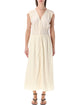 Sessun Sessùn Galiane Long Smocked Dress