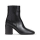 Dries Van Noten Black Calf Leather Bootie