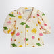 Mini Rodini Muslin Blouse With Space Print