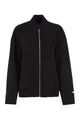 Max Mara Sportmax Spxondata - Virgin Wool Bomber Jacket With Ribbed Knit Details