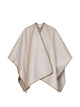 Max Mara Belted Whipstitch-Trim Poncho