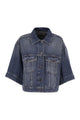 Weekend Max Mara Wkdliuti - Cropped Cotton Denim Jacket