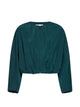Weekend Max Mara Gathered-Hem Zip-Up Jacket