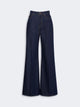 Weekend Max Mara Wkdsport Denim Trouser Navy